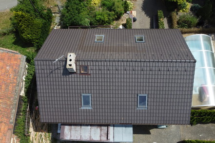 Střecha rodinného domu