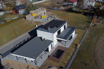 Střecha rodinného domu
